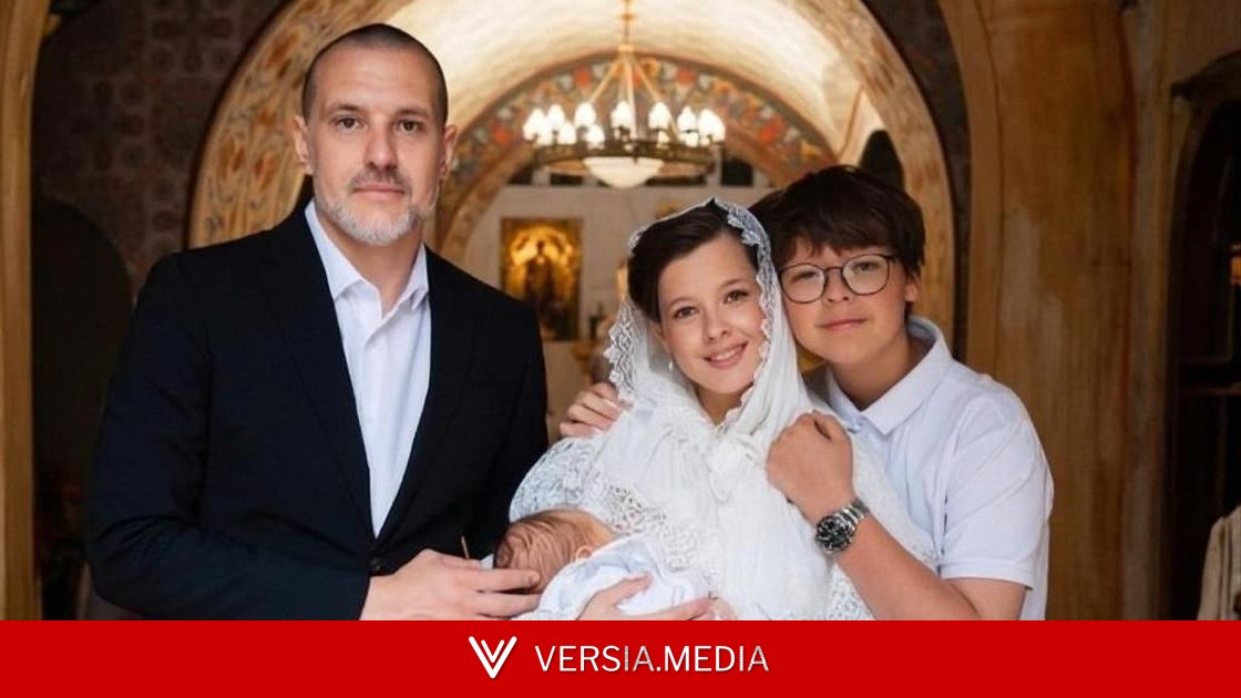 Катерина Шпица с мужем крестили сына Богдана — фото